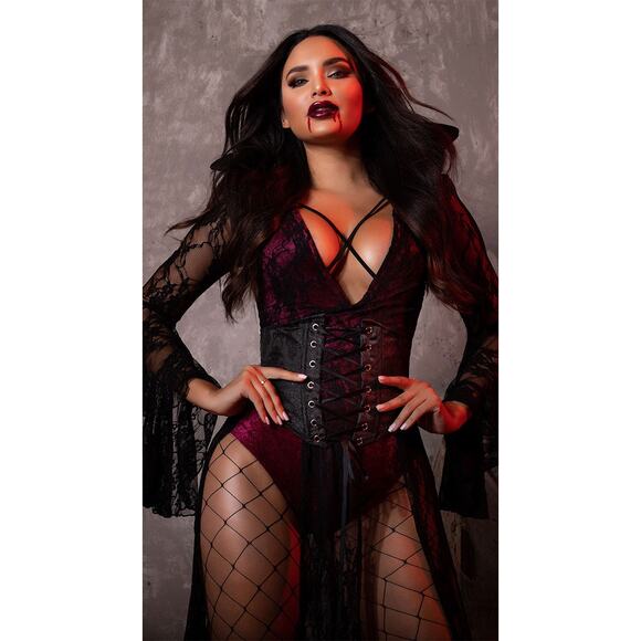 NEW Yandy Wicked Vampire Costume Size Large - Picture 1 of 8